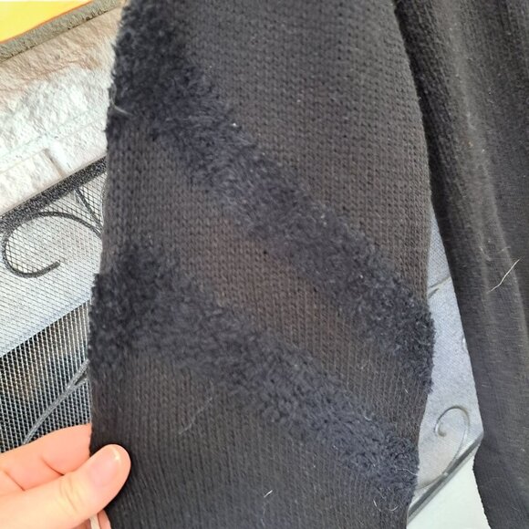 Smartwool Cozy Lodge Tunic Black XL Pullover Sweater Fleece Trim Women's Warm - Picture 5 of 12